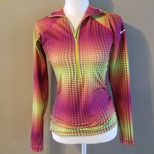 Nike 1/2 zip pro combat pullover